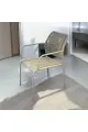 كرسي حديقة المونيوم عصري وانيق 80×60×54سم 