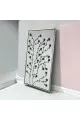 لوحه زينة حائط جبس اطار شامبين (ماكس)100×180سم (المنتج تفصيل )