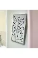 لوحه زينة حائط جبس اطار شامبين (ماكس)100×180سم (المنتج تفصيل )