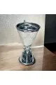 مبخرة ستيل   فضي18×9×9سم 