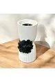 مبخره 22×10×10سم لون ابيض (ملون)