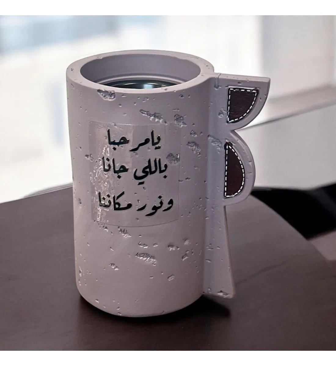 مبخره 13×8×8سم لون بنفسجي (ملون)