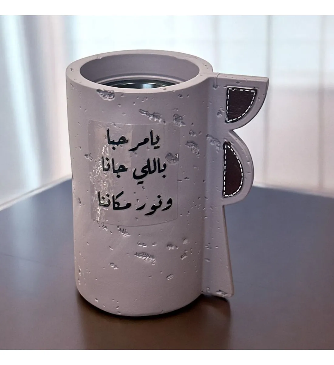 مبخره 13×8×8سم لون بنفسجي (ملون)