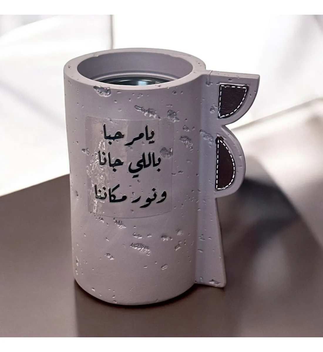 مبخره 13×8×8سم لون بنفسجي (ملون)