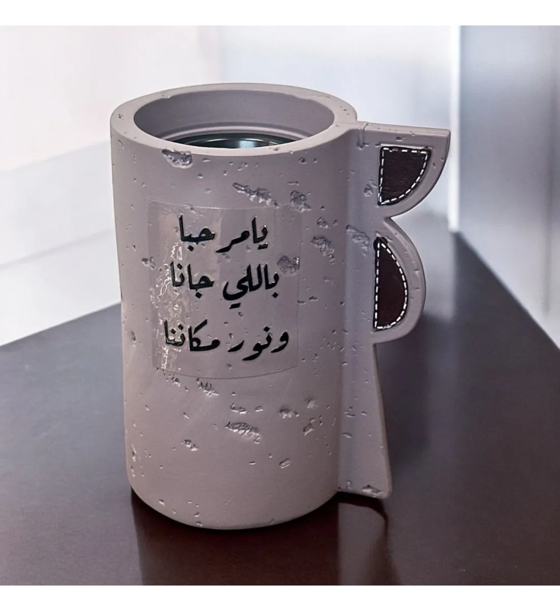 مبخره 13×8×8سم لون بنفسجي (ملون)