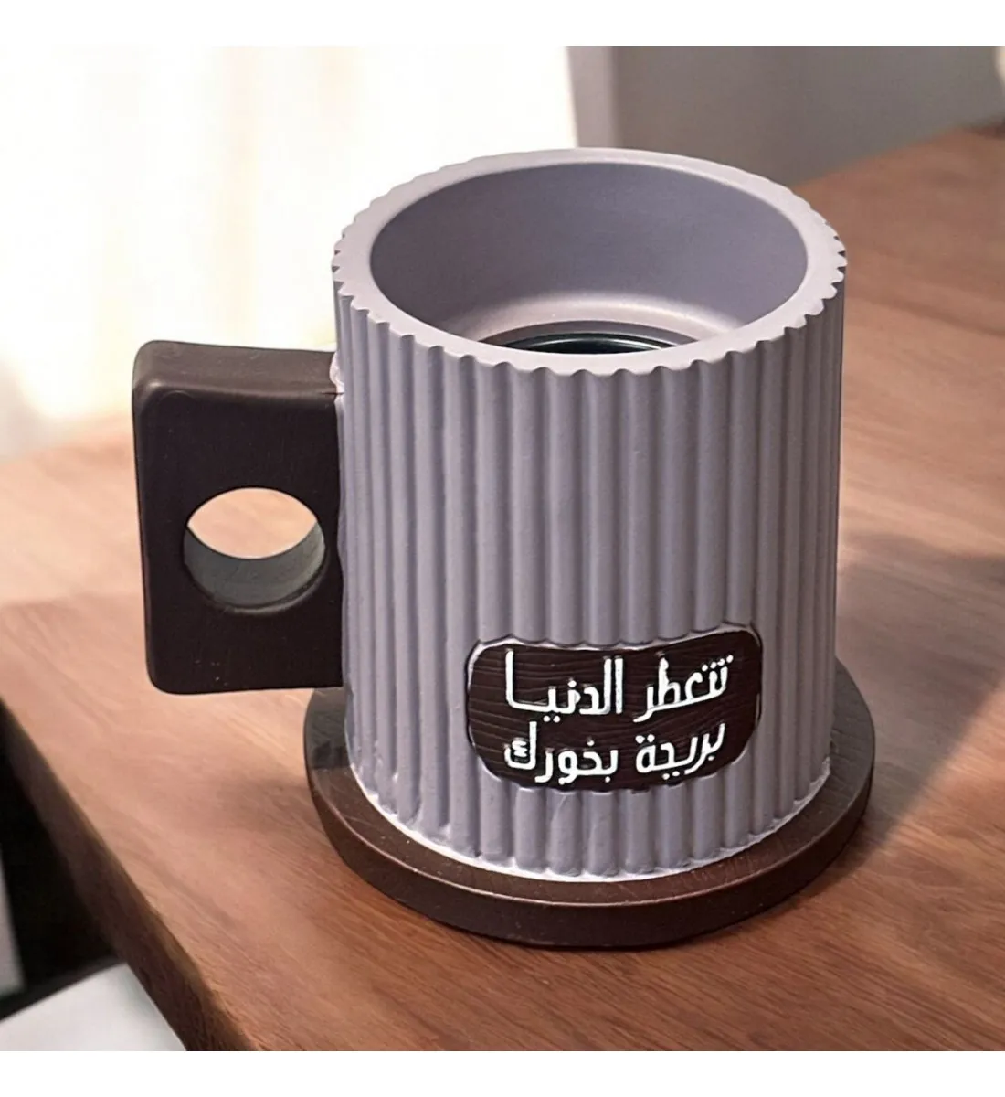 مبخره 9×7×7سم لون بنفسجي  (ملون)