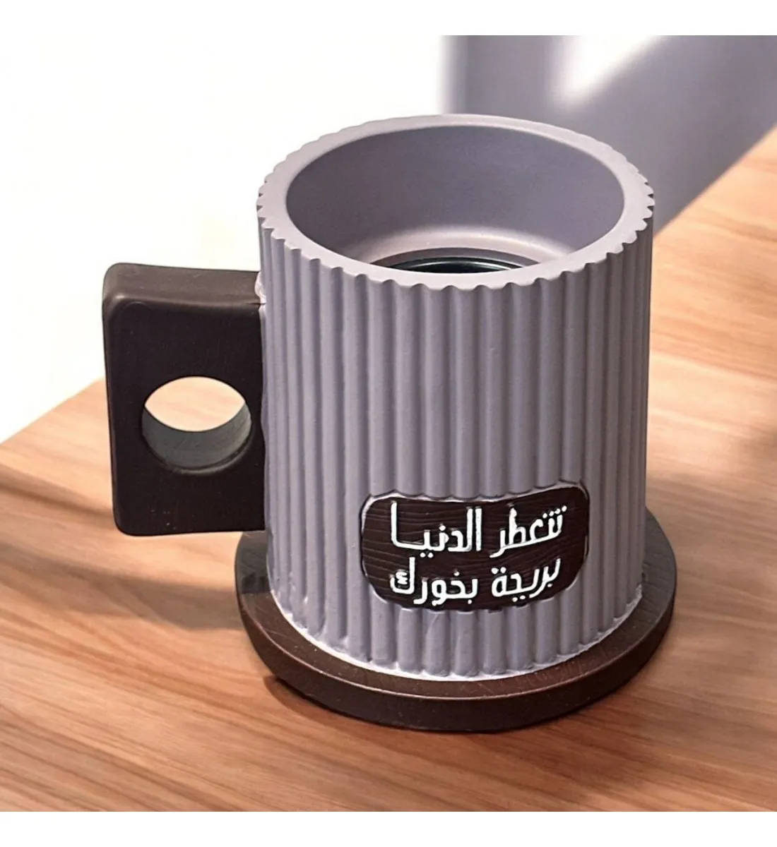 مبخره 9×7×7سم لون بنفسجي  (ملون)