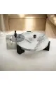 طقم طاولة تقديم مع 1جانبيه