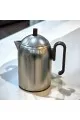 ترمس أليس كلاسيكي فاخر بيد خشب ــ نيكل مطفي بني ــ 0.30 لتر