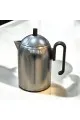 ترمس أليس كلاسيكي فاخر بيد خشب ــ نيكل مطفي بني ــ 0.30 لتر