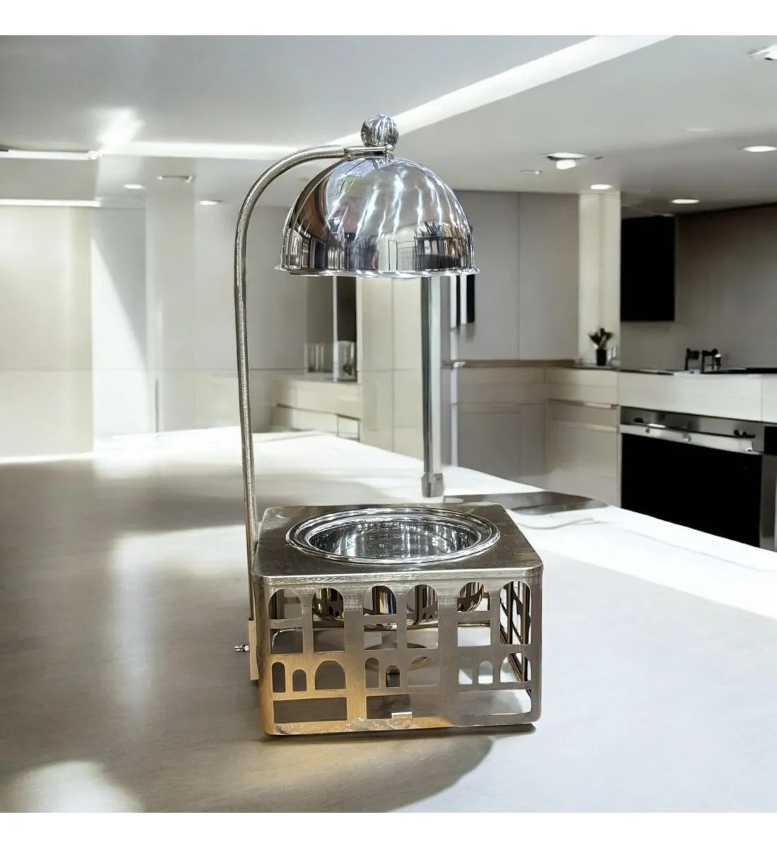سخان طعام من الستانلس ستيل هندي – 4 لتر 
