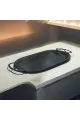 صحن تقديم استانلس استيل 40×20×2سم 