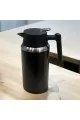 ترمس استيل اسود سعة 1200 مل