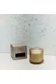 كاسه شمع مدور زجاج  380جرام 