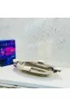صحن تقديم من الاستانلس استيل مقاس39×20×5سم 