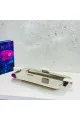 صحن تقديم من الاستانلس استيل مقاس36×9×4سم 