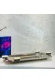 صحن تقديم من الاستانلس استيل مقاس48×21×3سم 