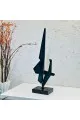 زينة ديكور بتصميم نحت  تجريدي - 51×20×10سم 