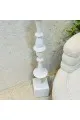 مجسم حديد ابيض ارتفاع100سم 
