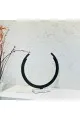 زينة ديكور بتصميم نحت  تجريدي قاعده رخام  -35×35×8سم