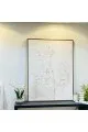 لوحة اطار خشبي قماش تصميم انيق  120×90سم 