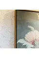 لوحة اطار خشبي قماش  ملمس خشن تصميم انيق  120×90سم 
