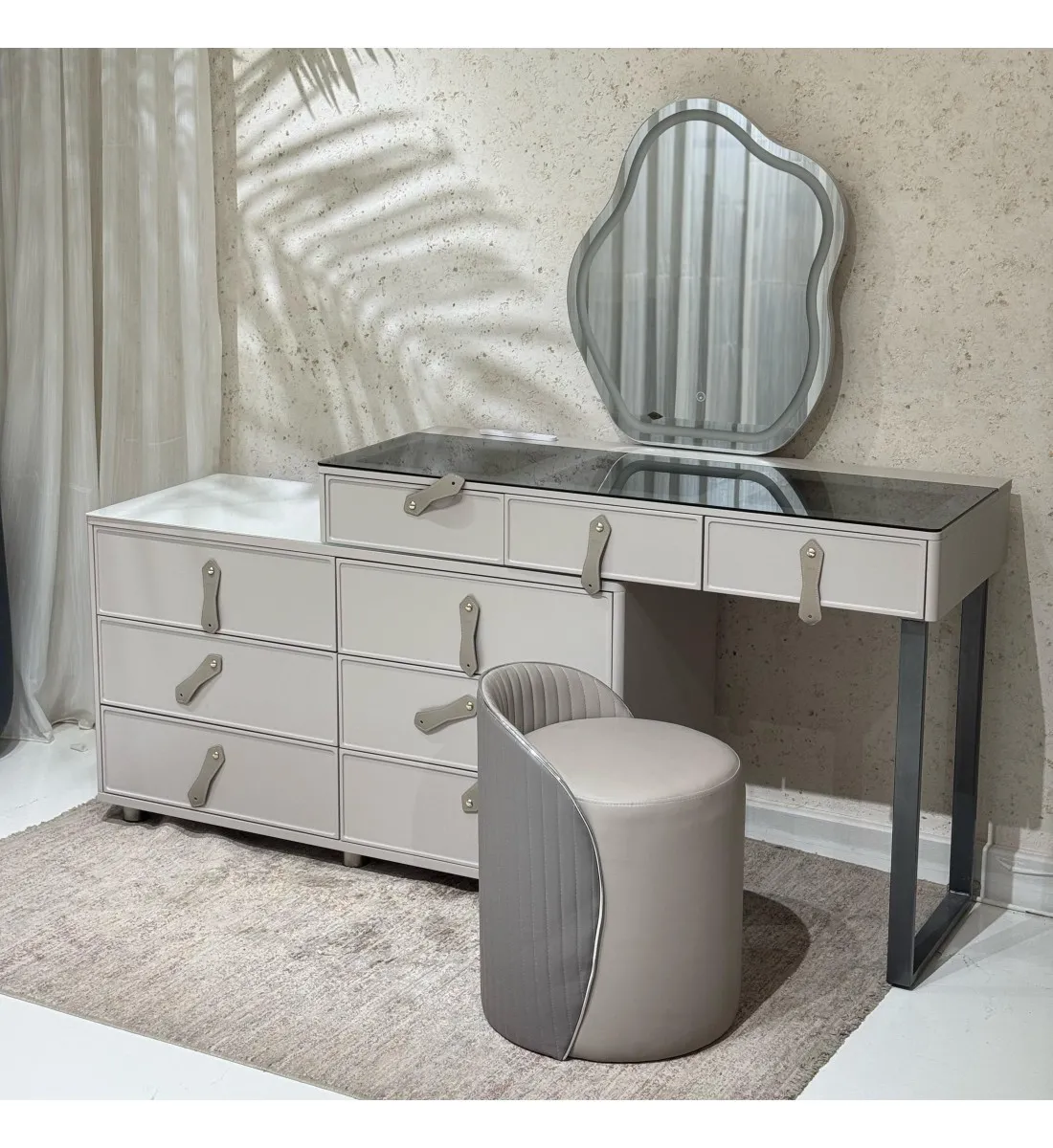 تسريحة غرفة نوم عصرية 170×45×140سم 