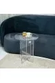 طاولة خدمة اكريلك دائري48×48×56سم 
