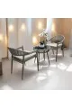 طقم طاولة شاي 2 كرسي مع طاوله
