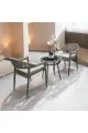 طقم طاولة شاي 2 كرسي مع طاوله
