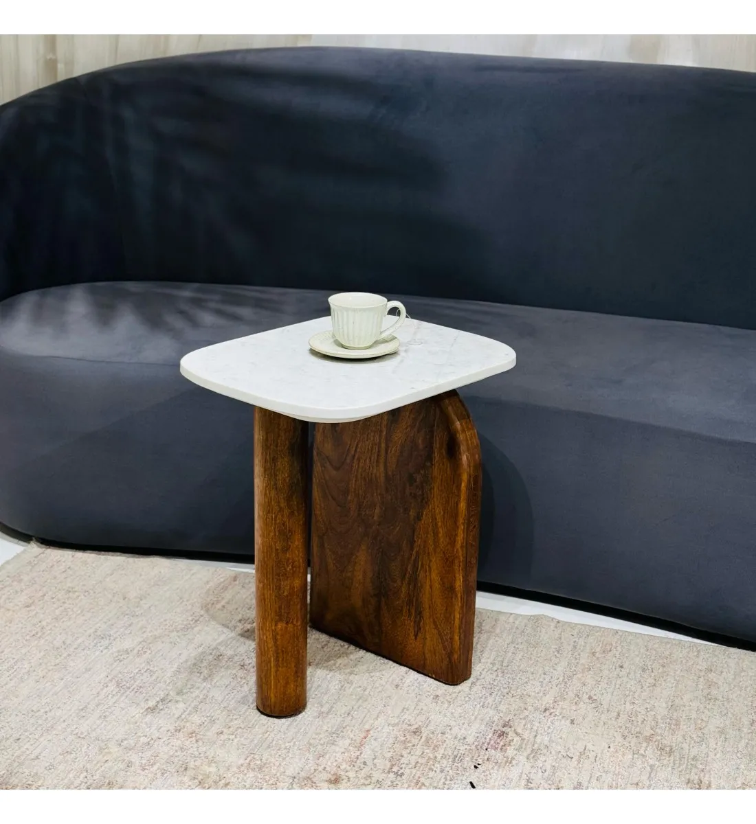 طاولة خدمة مفرد جانبية 52×35×45سم 