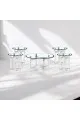 طقم استيل اكرليك 4+1