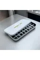 صينية بسبوسة او كنافة مقسمه مستطيل بغطاء 