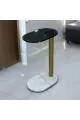 طاولة خدمة فردية –سطح  أسود – 57x37x24 سم
