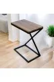 طاولة شاي خدمة مفرد بني 60x30x50 سم