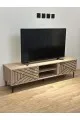   طاولة شاشة بلازما  تلفاز خشبي 160×40×45سم (العرض لا يشمل التركيب)
