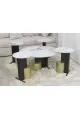 طقم طاولات 5قطع 