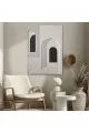 لوحة جدارية فنية، بتصميم مودرن مقاسات الوحة الطول 123سم  العرض83سم 
