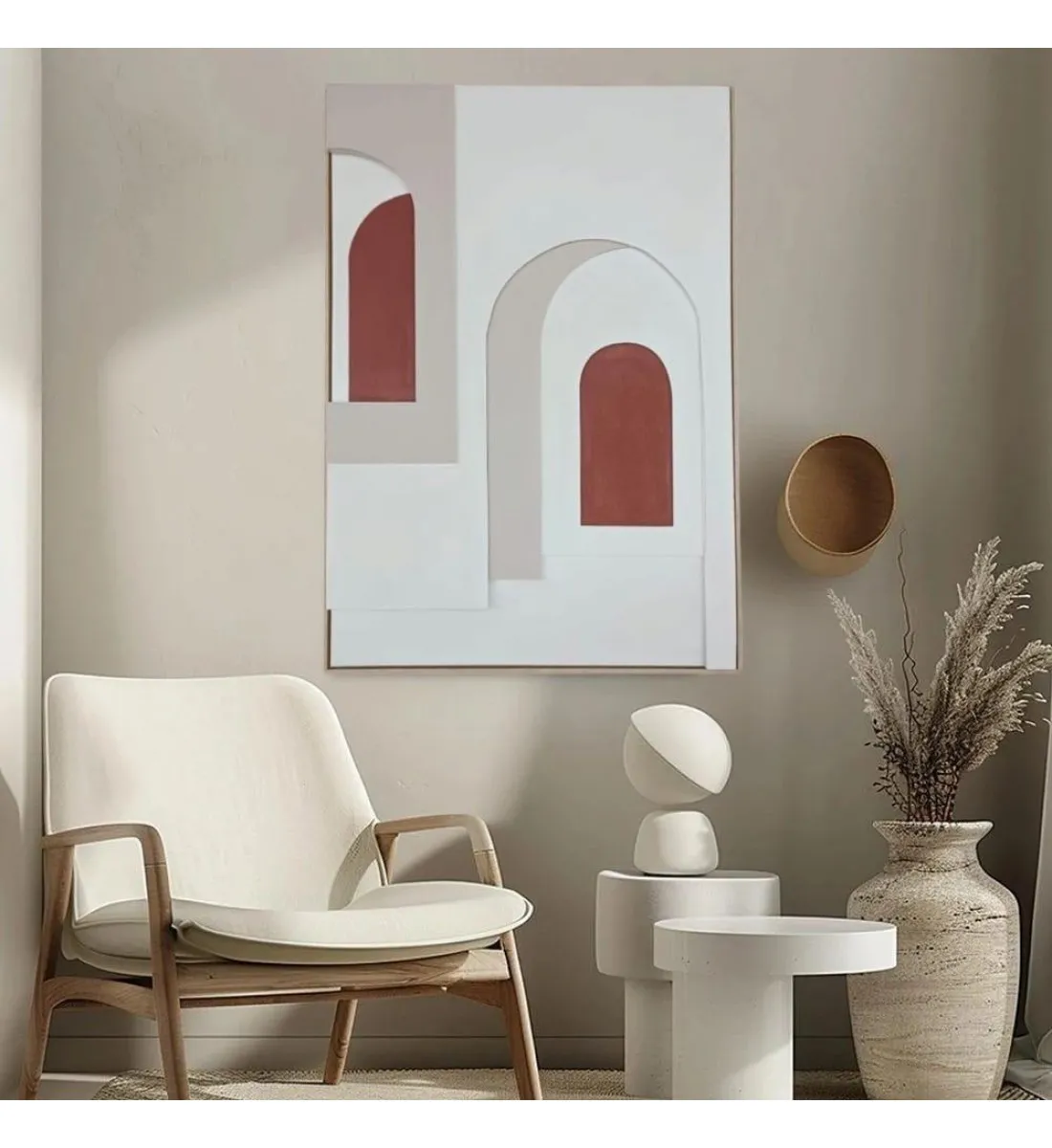 لوحة جدارية فنية، بتصميم مودرن مقاسات الوحة الطول 123سم  العرض83سم 