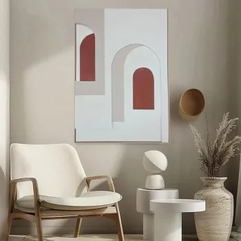 لوحة جدارية فنية، بتصميم مودرن مقاسات الوحة الطول 123سم  العرض83سم 