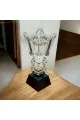 مبخرة كرستال شفاف 19×7×7سم 