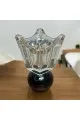 مبخرة كرستال شفاف 13×7×7سم 