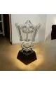 مبخرة كرستال شفاف 16×7×7سم 