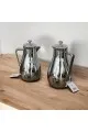 طقم ترمس شاي وقهوة تولين كروم  فضي2قطع 