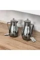 طقم ترمس شاي وقهوة تولين كروم  فضي2قطع 