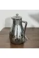 ترمس استيل زجاج كروم فضي 1 لتر