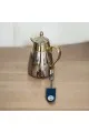 ترمس استيل زجاج شهد فضي مذهب 0.65 لتر