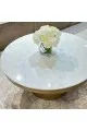 طاولة ديكور بسطح رخام من بولتون92×92×40سم 
