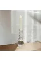 شمعدان كرستال تصميم انيق21×5×5سم 