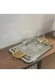 طقم طوفرية تقديم 3قطع 